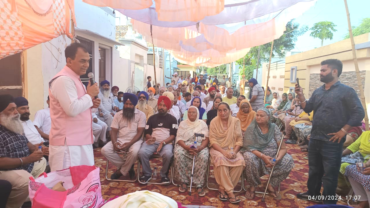 Development work will be done in village Thakkarwal with 29.29 lakh rupees - Raj Kumar Chabewal